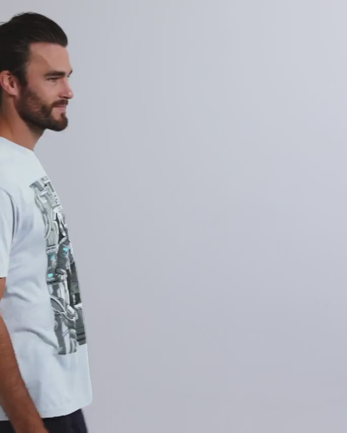 Space Port Vintage Tee-Vintage Stonewash Denim-Regular-Video--Model---L