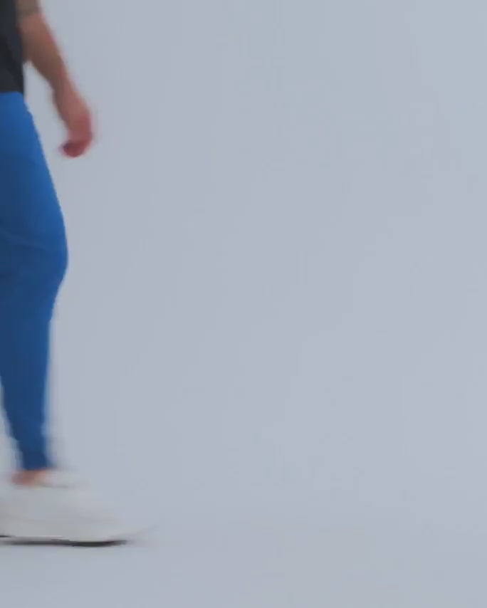 Fleece Joggers - Non-Branded-Cool Blue-video