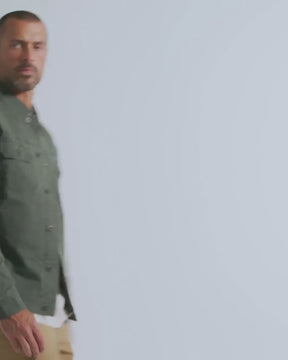 Tradesman Trucker Jacket - Non-Branded-Dark Olive-video