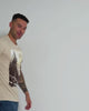 Hidden Creek Tee-Cream-Regular-Video--Model---L