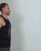 Cosmic Fracture Tank-Black-Regular-Video--Model---L