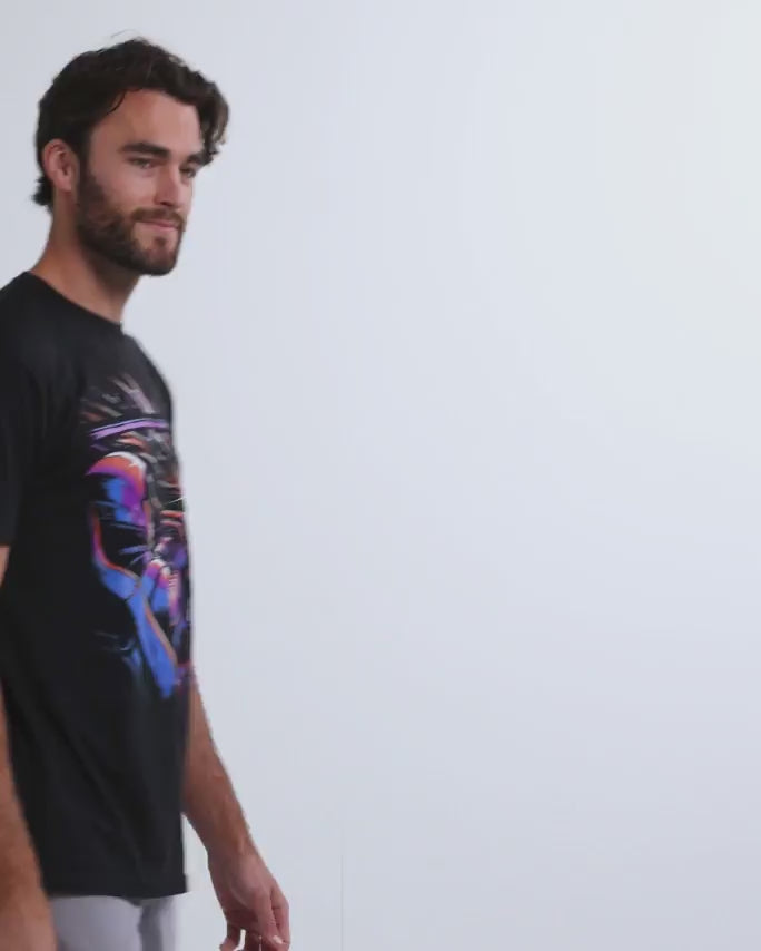 Warp Speed Tee-Black-video