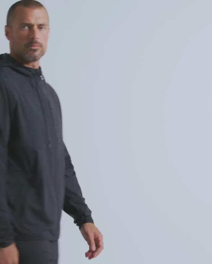 Daybreak Performance Jacket-Charcoal-Regular-Video--Model---L
