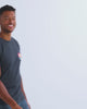 Neon Shores II Tee-Navy-Regular-Video--Model---L