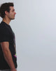 Galactic Ooze Glow-in-the-Dark Tee-Black-Regular-Video--Model