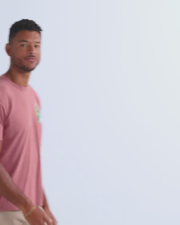 Barrel Falls Tee-Heather Mauve-Regular-Video--Model---L