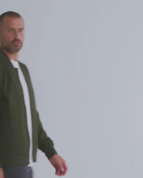 Heritage Bomber Jacket-Midnight Olive-video