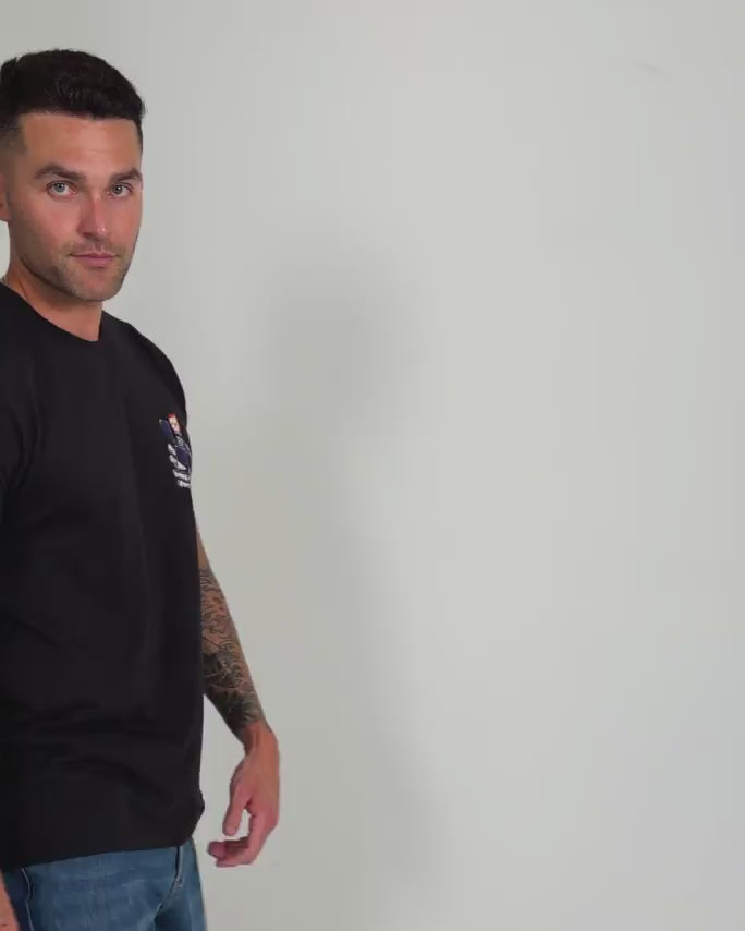 Hell Spark Tee-Black-Regular-Video--Model---L