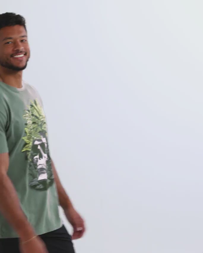 Wild Decay Vintage Tee-Vintage Royal Pine-Regular-Video--Model---L