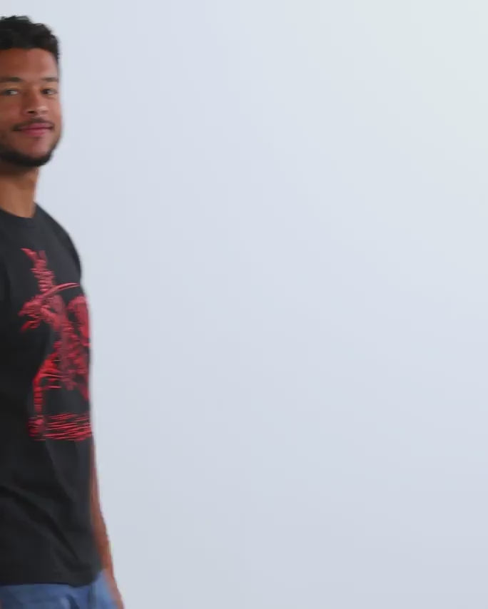Wild Blade Tee-Black-Regular-Video--Model---L