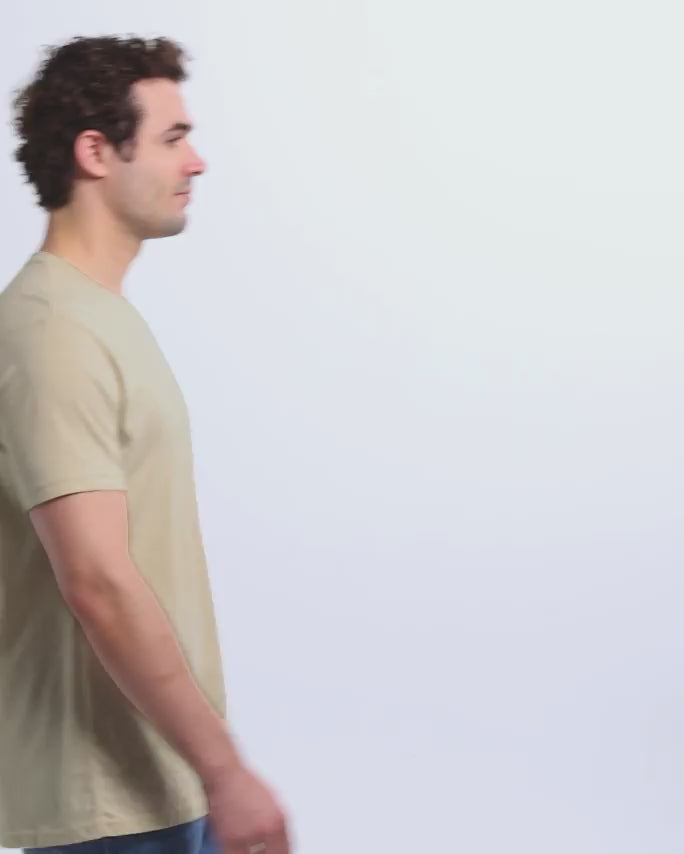 Ocean Wrath Tee-Cream-Regular-Video--Model---L