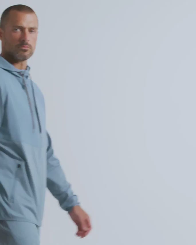Daybreak Performance Jacket-Dusty Blue-Regular-Video--Model---L
