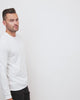 Long Sleeve Tee-White-Regular-Video--Model---L