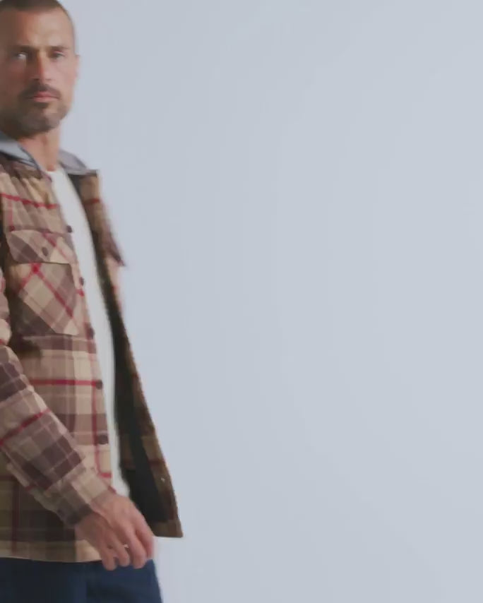 Ridgeview Flannel Jacket - Non-Branded-Beige Multi Plaid-video