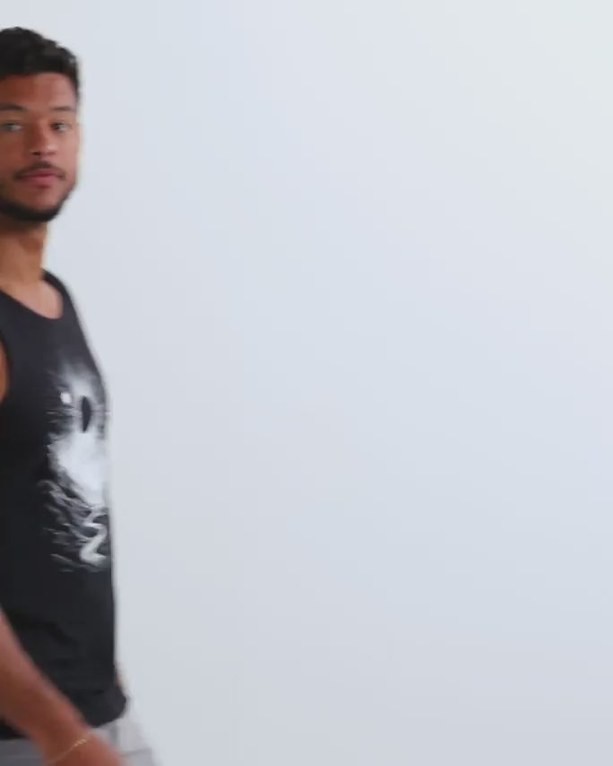 Lunar Canyon Tank-Black-Regular-Video--Model---L