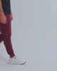 Fleece Joggers - Non-Branded-Dark Maroon-Regular-allskus