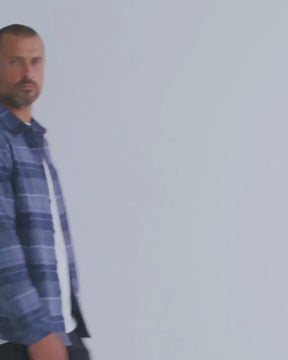 Fairbanks Flannel-Indigo Multiplaid-video