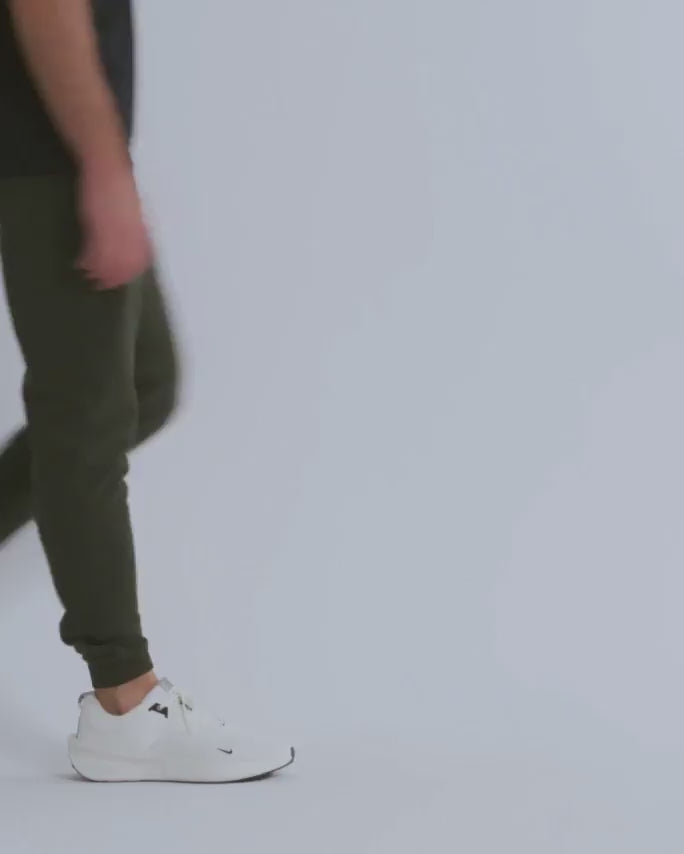 Fleece Joggers - Non-Branded-Midnight Olive-video