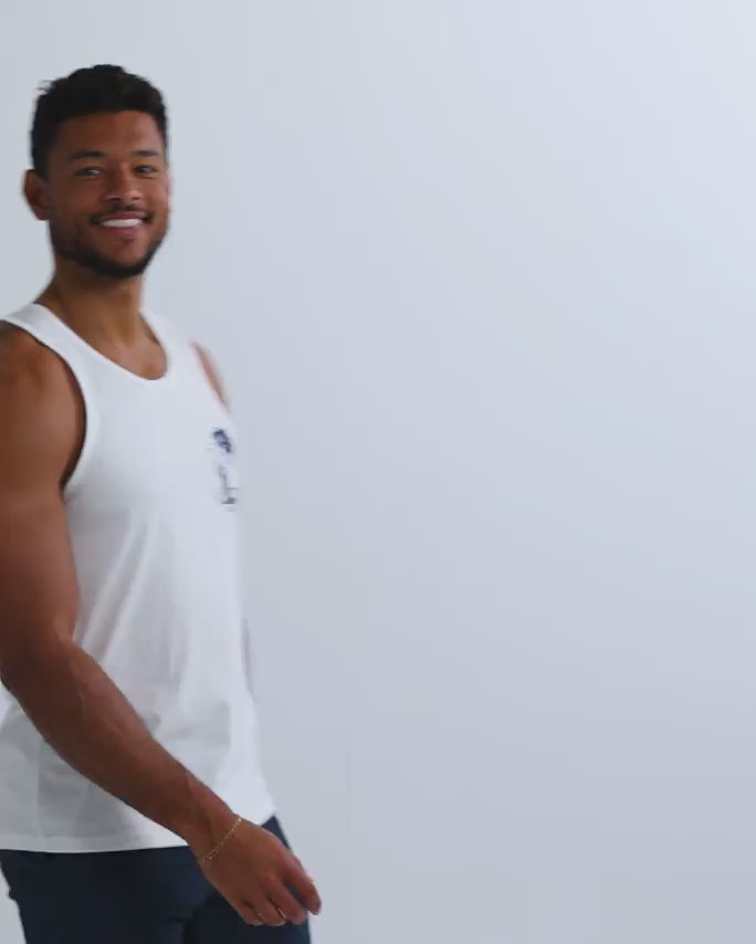 Beach Bungalow Tank-White-Regular-Video--Model---L