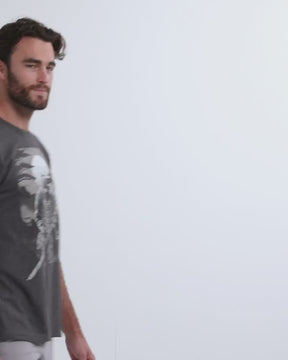 Dark Samurai Tee-Charcoal-Video