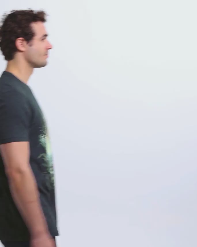 Lunar Canyon II Tee-Navy-Regular-Video--Model---L