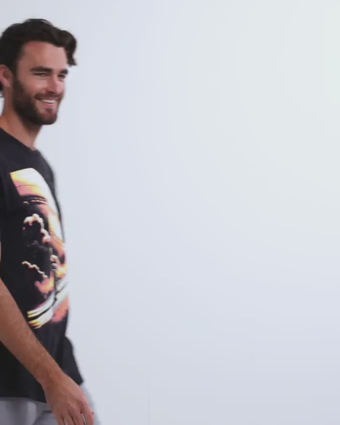 Solar Stroll Vintage Tee-Vintage Black-Regular-Video--Model---L