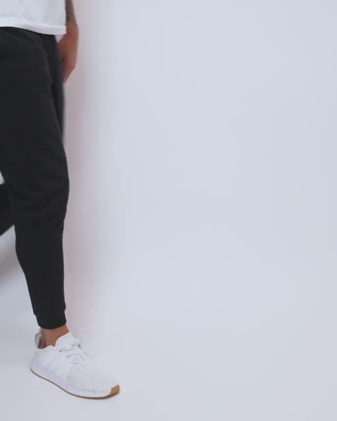 Fleece Joggers - Non-Branded-Black-Video--Zach---L