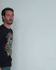 Galactic Jungle Tee-Black-Regular-Video--Model---L