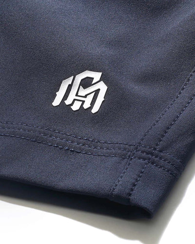 Basic Athletic Shorts-Navy-Detail5