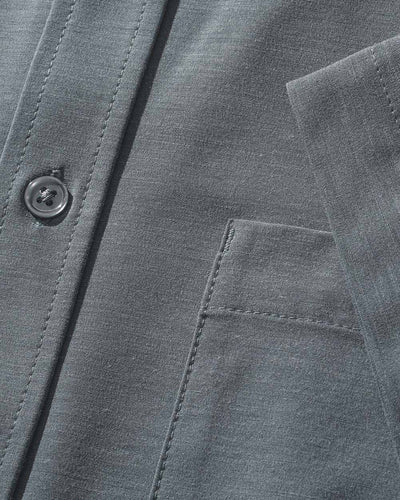 Essential Button Up-Indigo-Detail