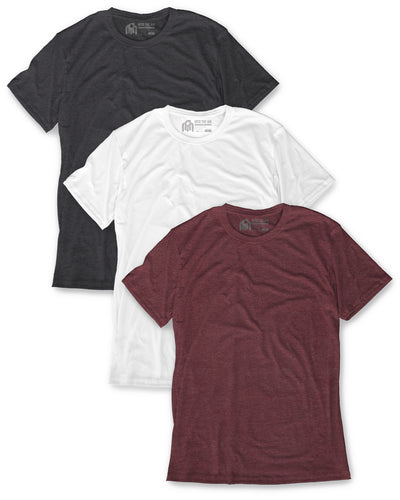 Essential Tee Custom 3 Pack-Front