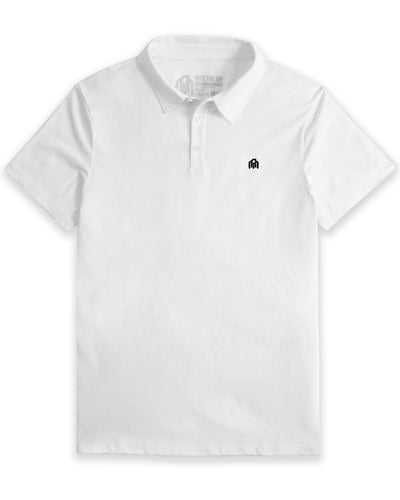 Polo - Branded-White-Mock-Regular