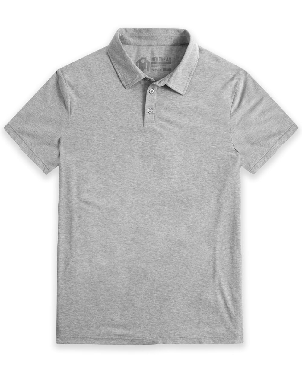 Essential Polo-Grey-Front-Regular