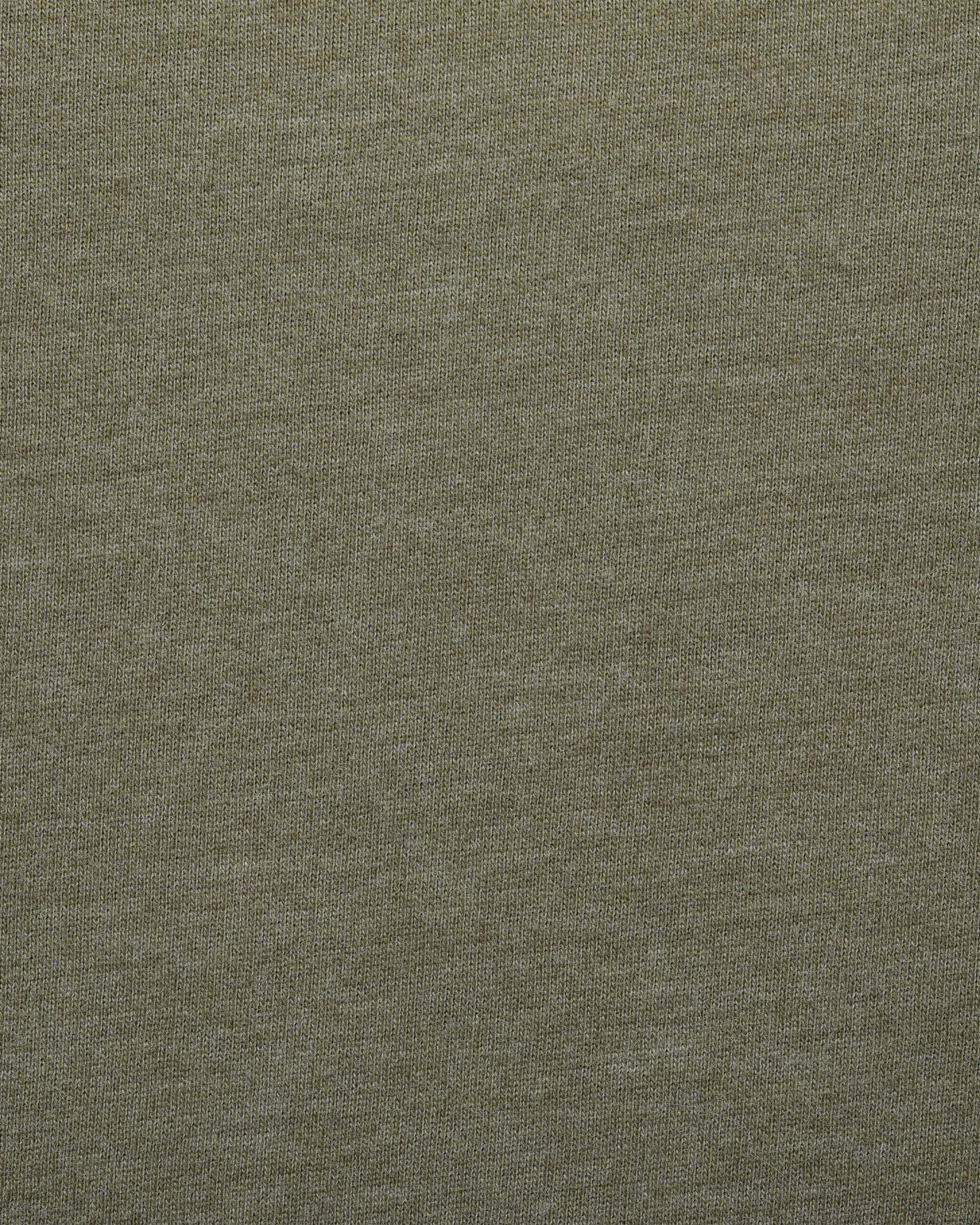 Essential Henley Tee-Olive Green-Detail 2