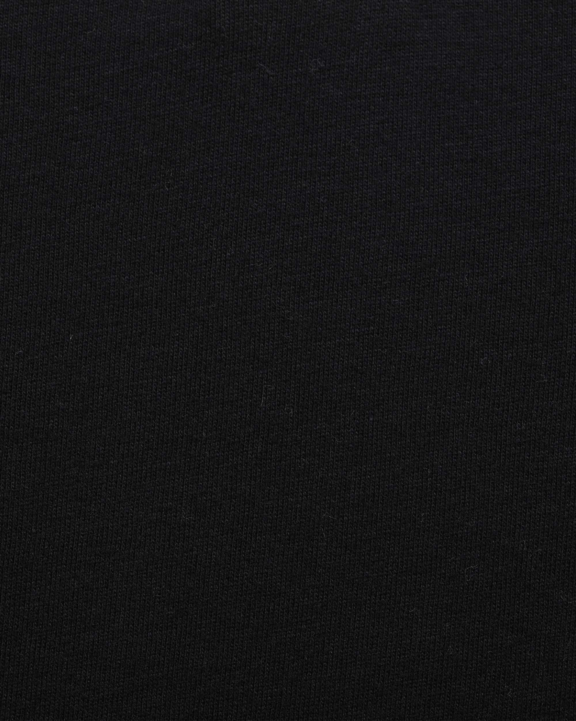 Essential Henley Tee-Black-Detail 3