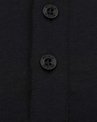Essential Henley Tee-Black-Detail 2