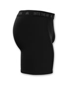 Everyday Boxer Briefs - 5"-Black-Mock 3--Model---L
