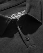 Polo - Non-Branded-Black-Reg-Regular-Detail--Model---L