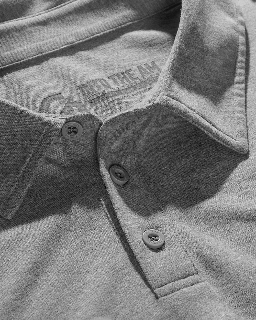 Polo - Branded-Grey-Detail-Regular
